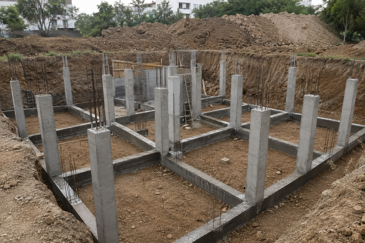 Foundation work